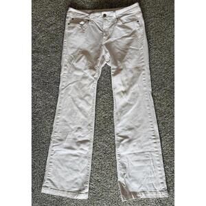 GAP 1969 Long & Lean Bootcut Flare Pants Womens 29 Regular White Spring Summer